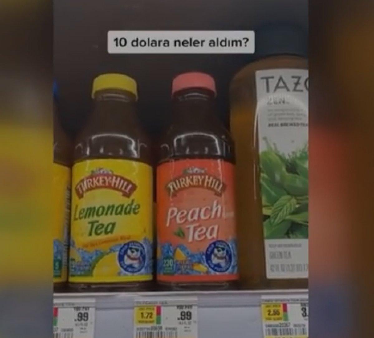 ABD'ye yerleşen Erdem Baş, market fiyatlarını karşılaştırdı