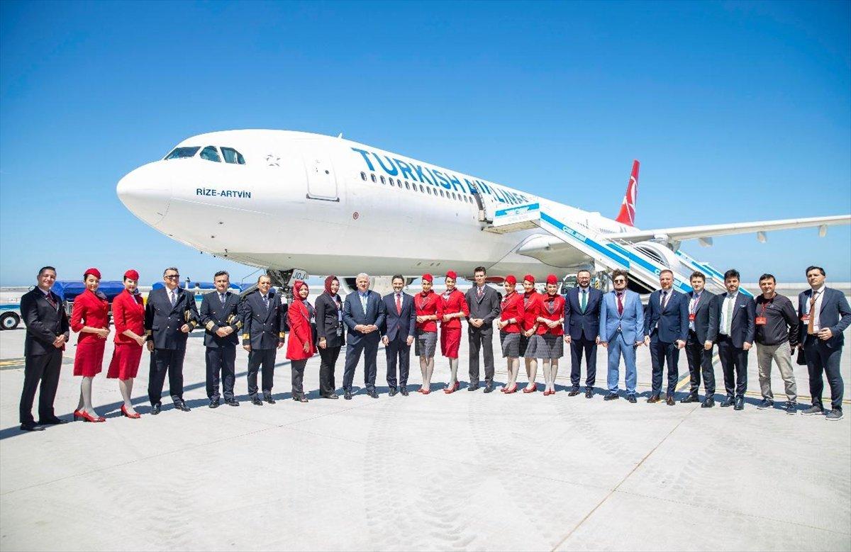 Rize-Artvin Havalimanı'nın ilk gün verileri