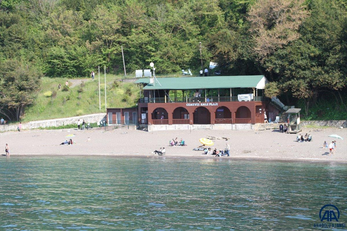 Düzce'nin Akçakoca ilçesinde turizm sezonu başladı