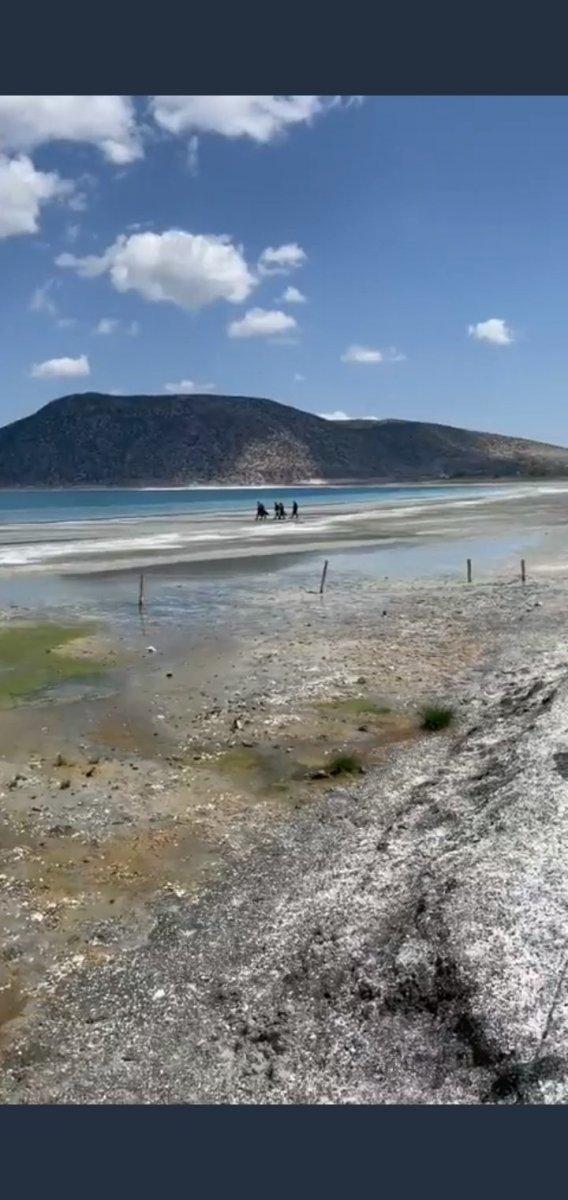 Salda Gölü'nde bataklık iddiasına kaymakamlıktan yanıt