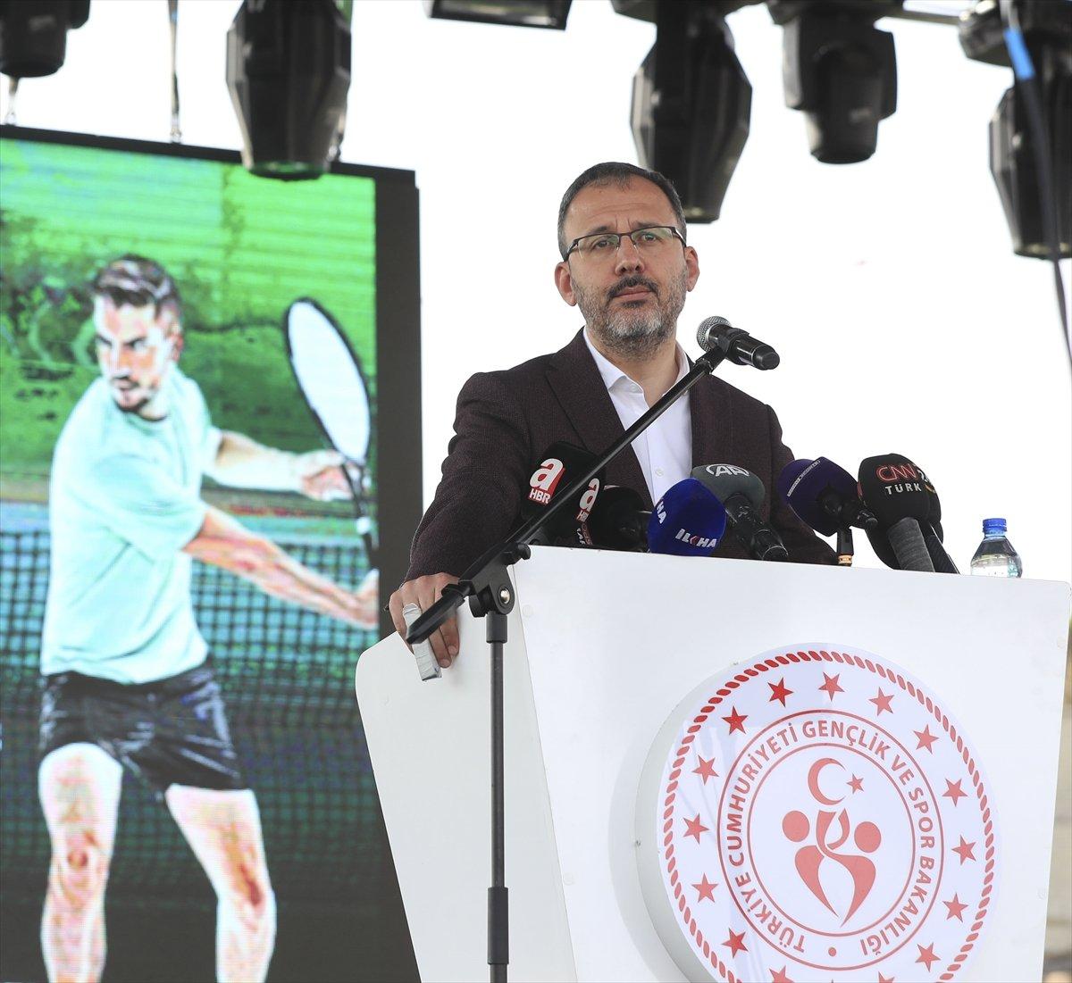 Cudi Cup Uluslararası Tenis Turnuvası başladı