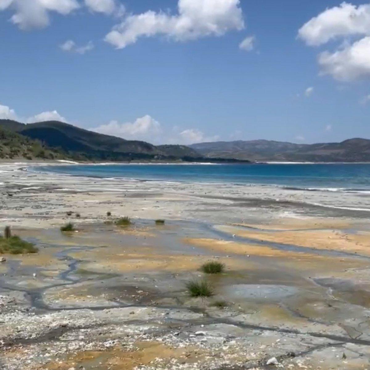 Salda Gölü'nde bataklık iddiasına kaymakamlıktan yanıt
