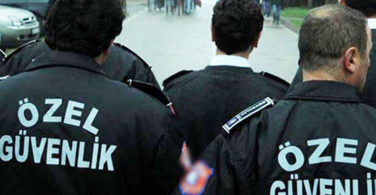 Emniyet'ten özel güvenlik görevlileri hakkında açıklama