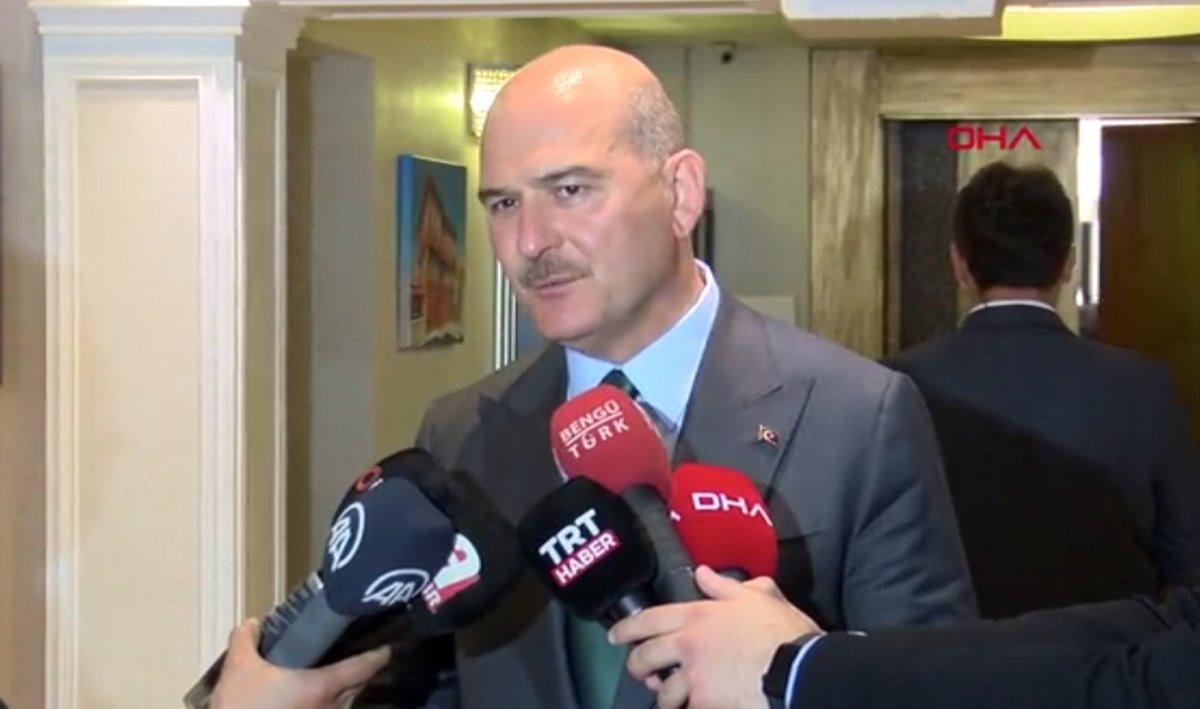 Süleyman Soylu’dan CHP’ye: Siyaset alanına terörizm çekiliyor