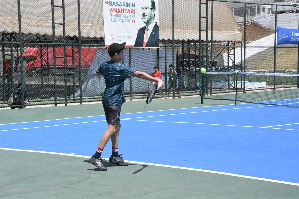 Cudi Cup Uluslararası Tenis Turnuvası başladı