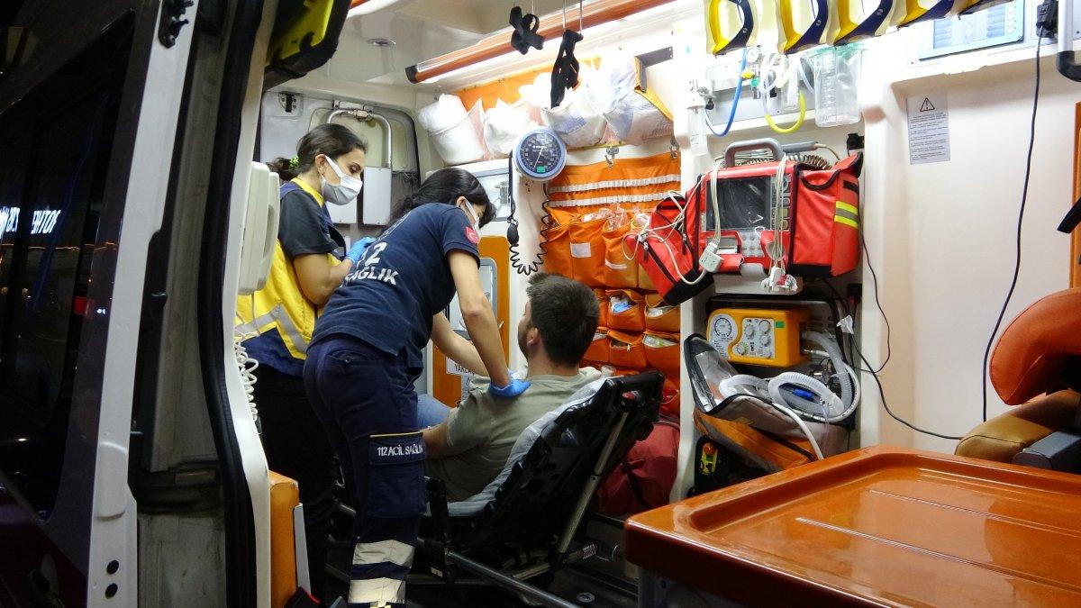 Antalya'da silahlı sopalı kavga