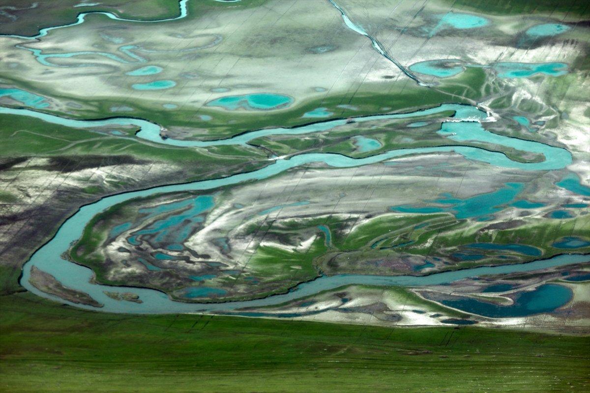 Ardahan'da menderesler görüntülendi