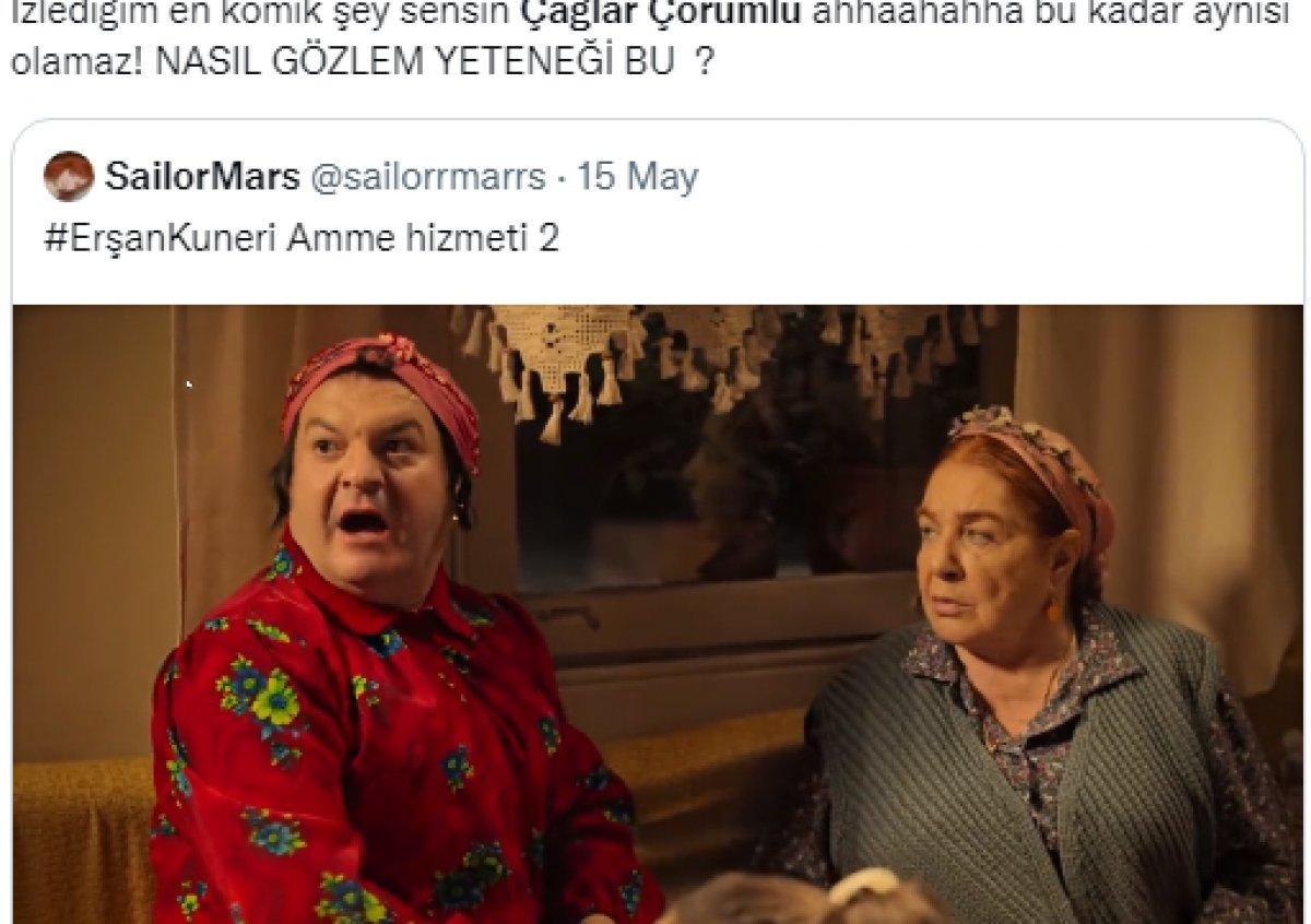 Çağlar Çorumlu rol gereği kadın oldu