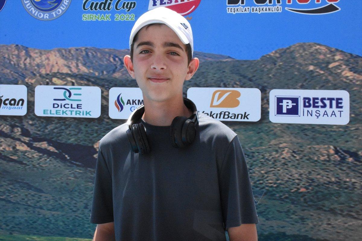 Cudi Cup Uluslararası Tenis Turnuvası başladı