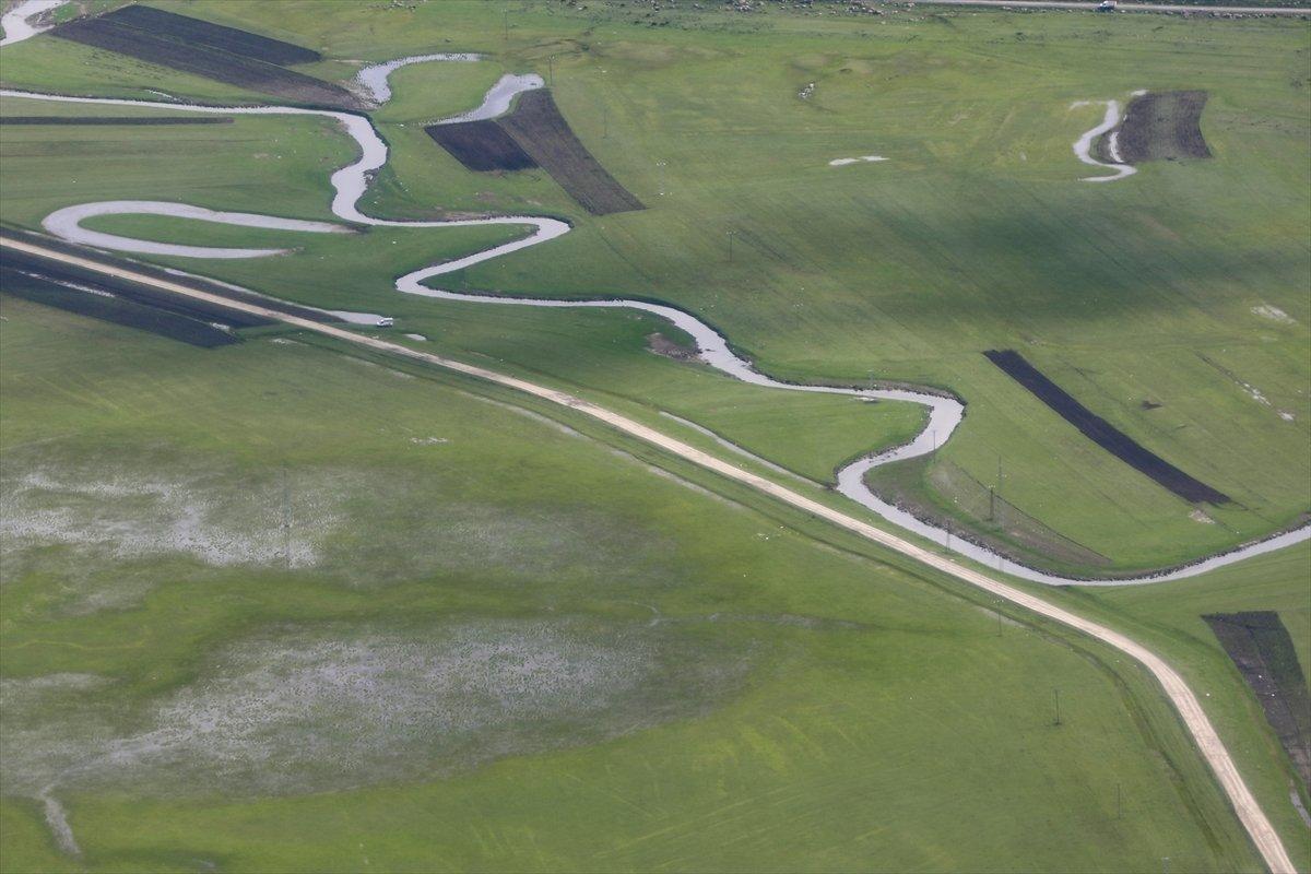 Ardahan'da menderesler görüntülendi