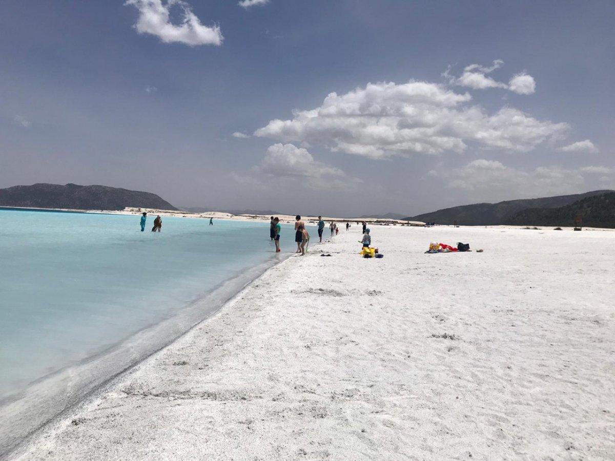 Salda Gölü'nde bataklık iddiasına kaymakamlıktan yanıt
