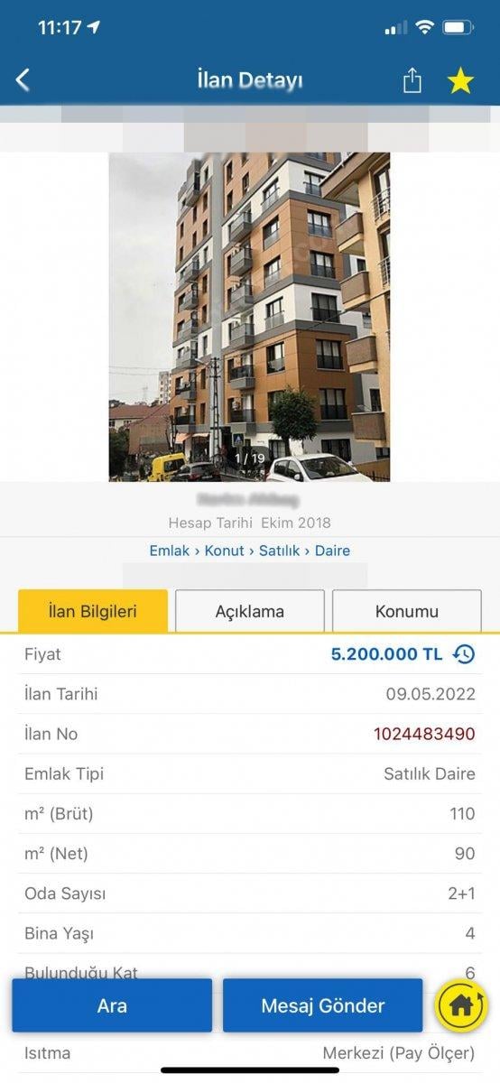650 bin TL'lik konut, 4 yılda 5 milyon 200 bin TL'ye yükseldi