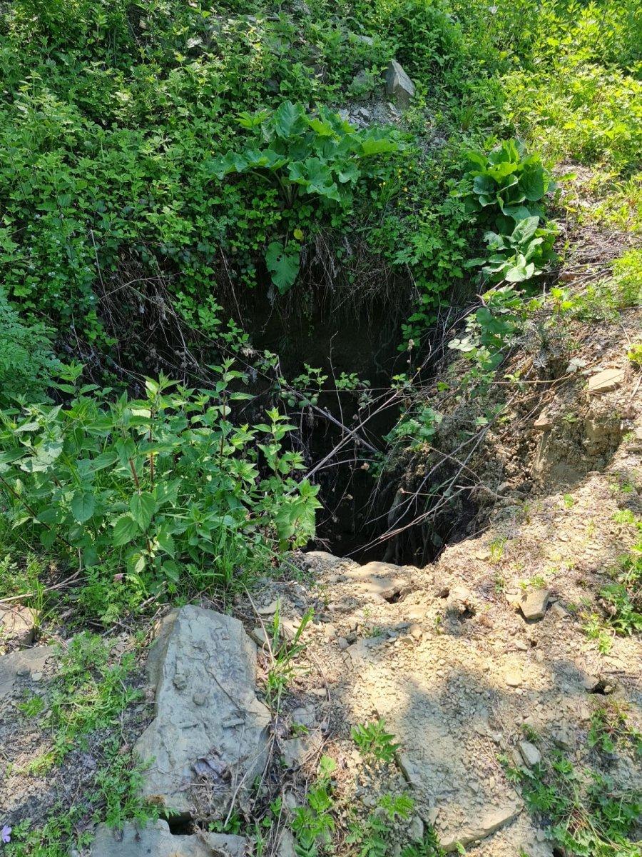 Sinop'taki köy definecilerin hedefi oldu