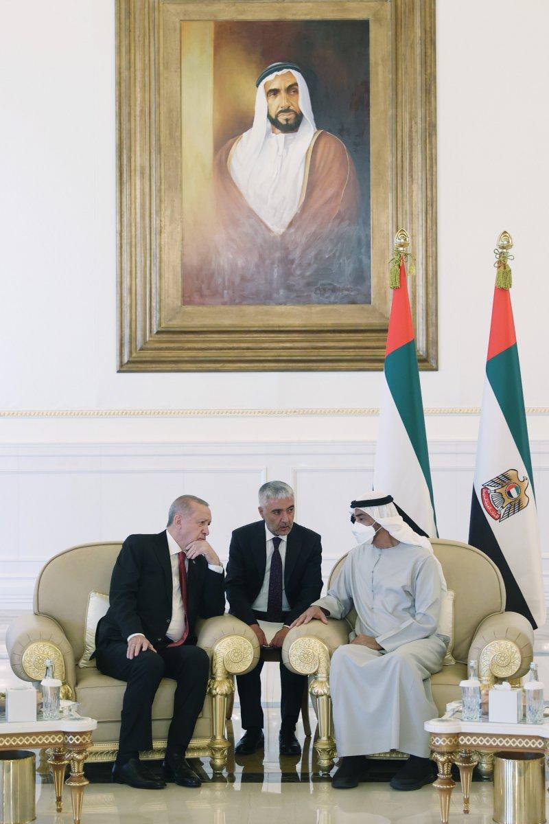 Cumhurbaşkanı Erdoğan BAE'ye gitti