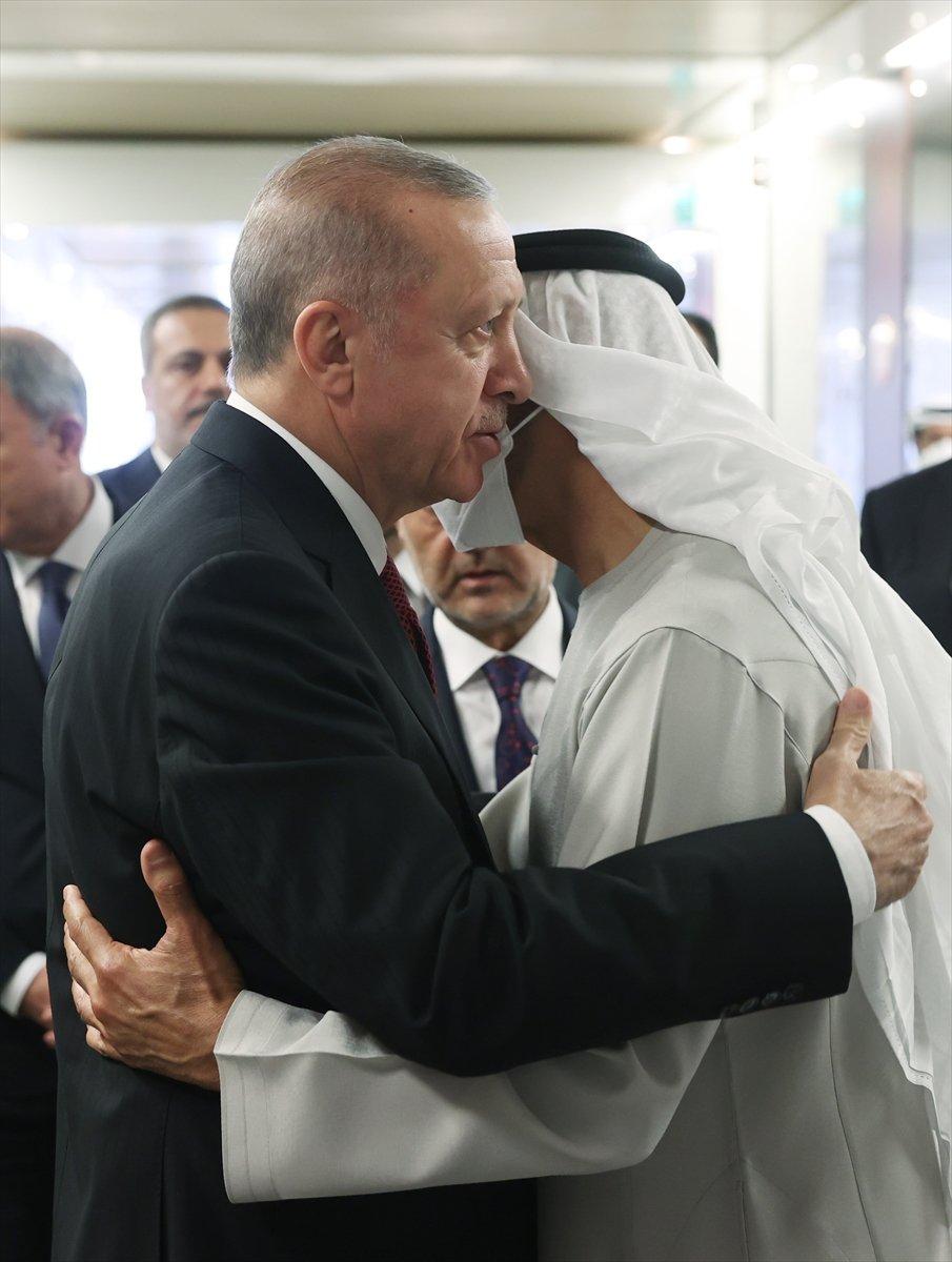 Cumhurbaşkanı Erdoğan Muhammed bin Zayed ile görüştü