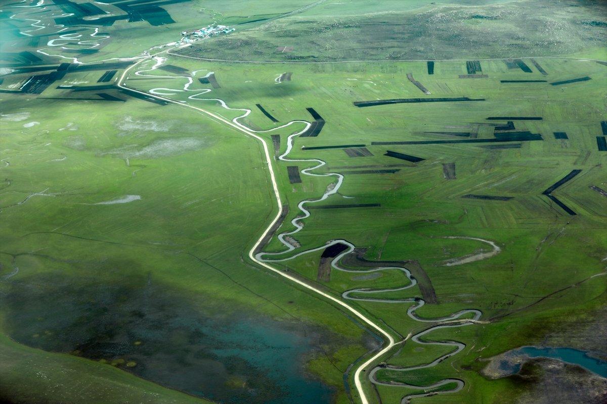 Ardahan'da menderesler görüntülendi