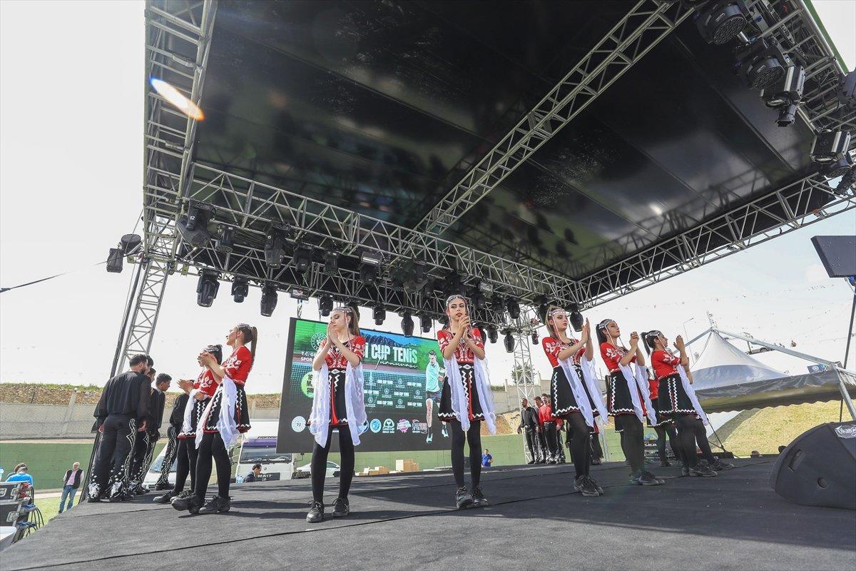 Cudi Cup Uluslararası Tenis Turnuvası başladı