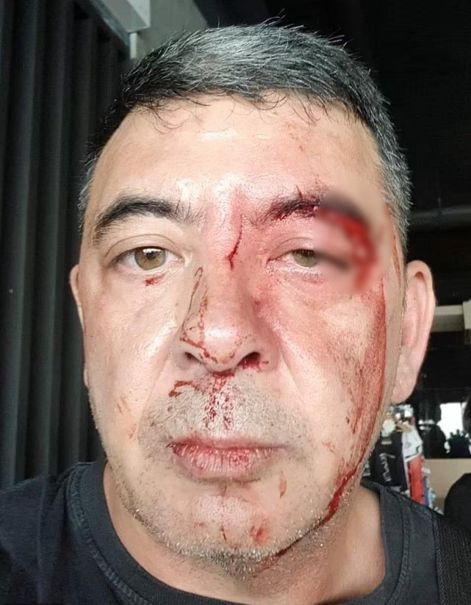 Tayland'da spor salonunda kavga anı kamerada