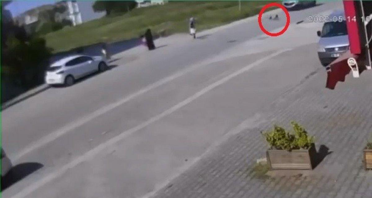 Bursa'da köpekten kaçarken az kalsın canından oluyordu