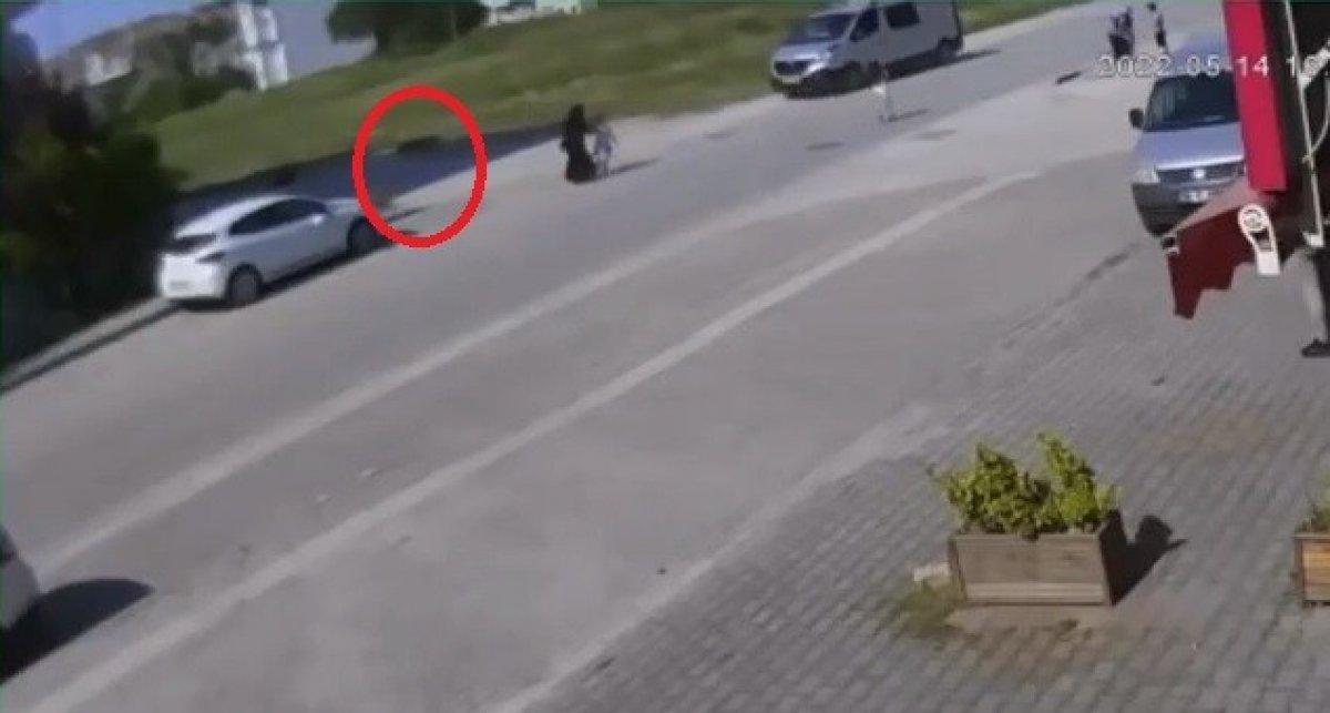 Bursa'da köpekten kaçarken az kalsın canından oluyordu