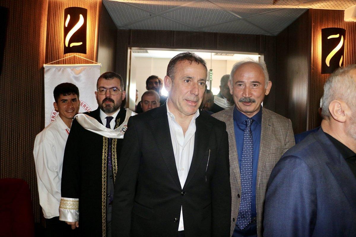 Abdullah Avcı’ya fahri doktora verildi