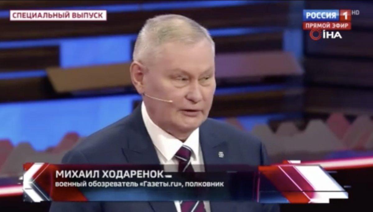 Emekli Rus albaydan canlı yayında savaş itirafı