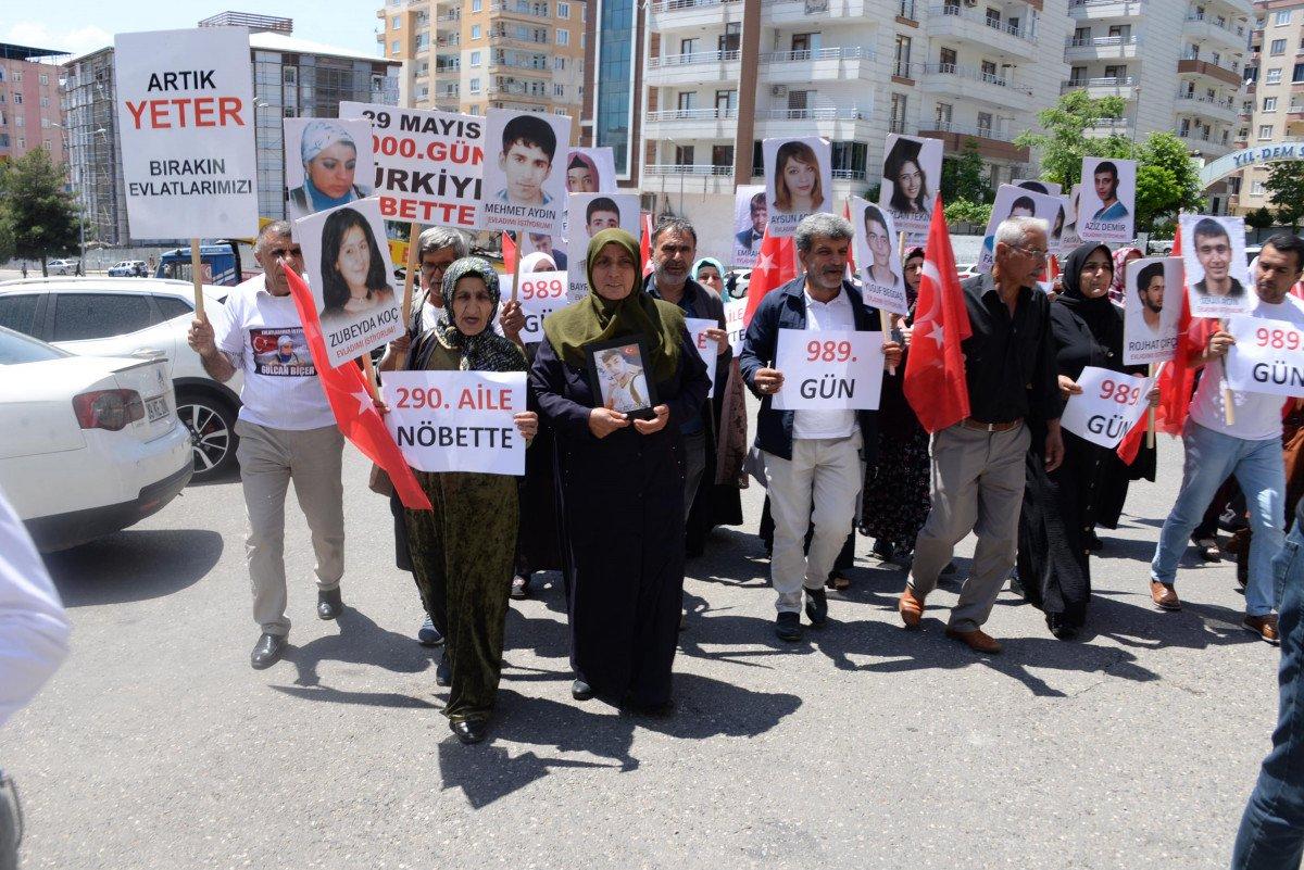 Diyarbakır’da evlat nöbeti tutan aile sayısı 290 oldu