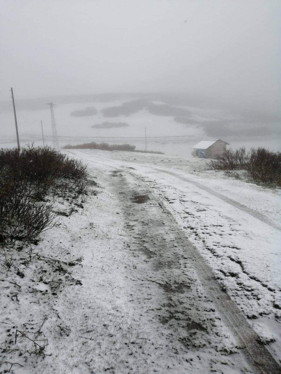 Ordu’da yüksek kesimlere mayıs karı düştü