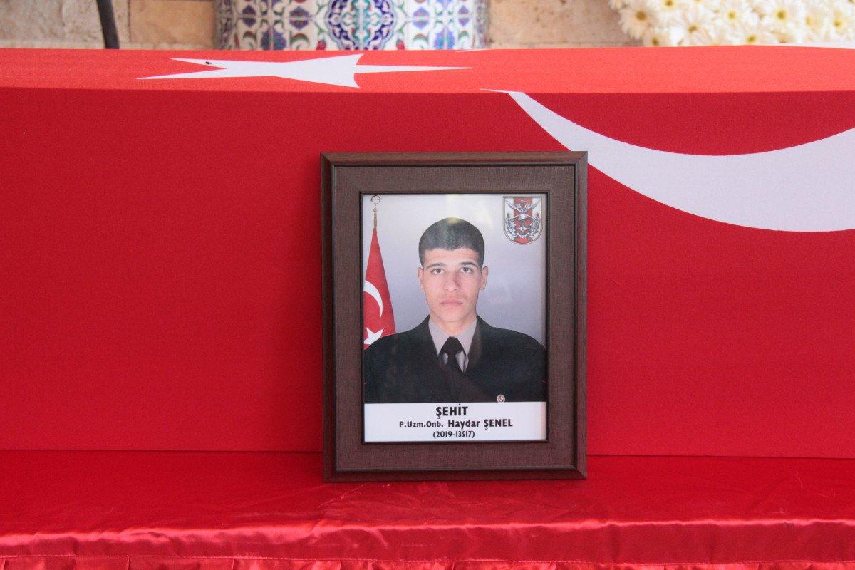 Şehit Onbaşı Haydar Şenel, son yolculuğuna uğurlandı