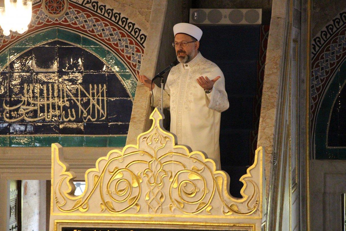 Ali Erbaş: İslam, gayrimeşru ilişkilere izin vermez