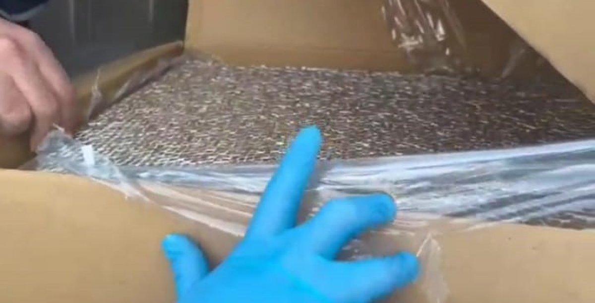 Afyonkarahisar'da 645 bin adet doldurulmuş makaron yakalandı