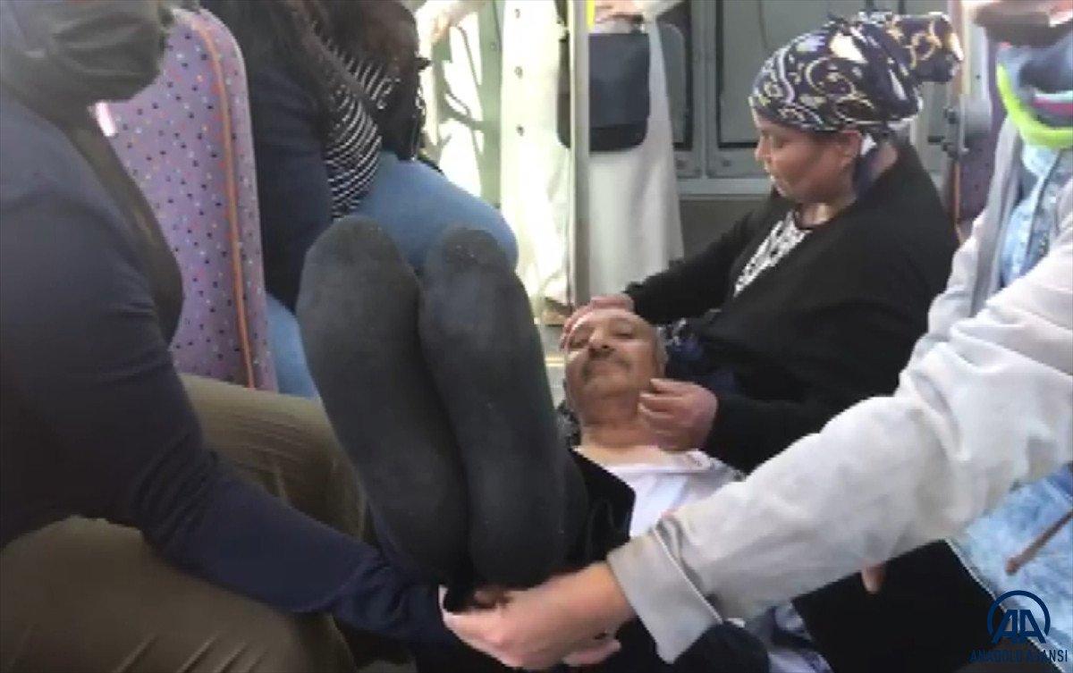 Edirne'de rahatsızlanan yolcusunu hastaneye yetiştirdi