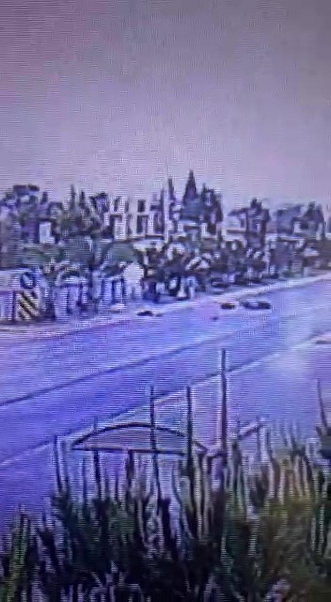 Alanya'daki gencin hayatını kaybettiği kazanın görüntüleri