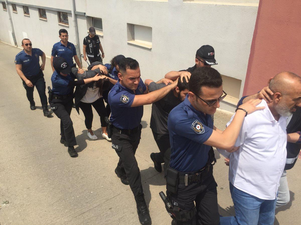 Adana'da suç örgütüne operasyon: 13 kişi tutuklandı