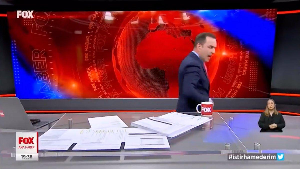 Selçuk Tepeli canlı yayında bardak fırlattı