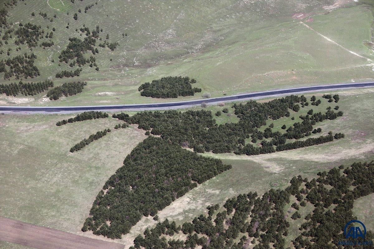 Çıldır Gölü ve etrafındaki güzellikler havadan görüntülendi