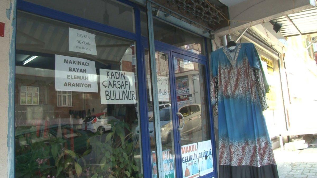 Arnavutköy'deki terzi, hırsızlara isyan etti