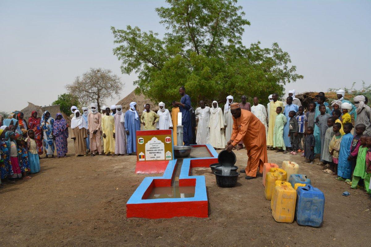 İHH, Şirin Ebu Akile adına Çad’da su kuyusu açtı