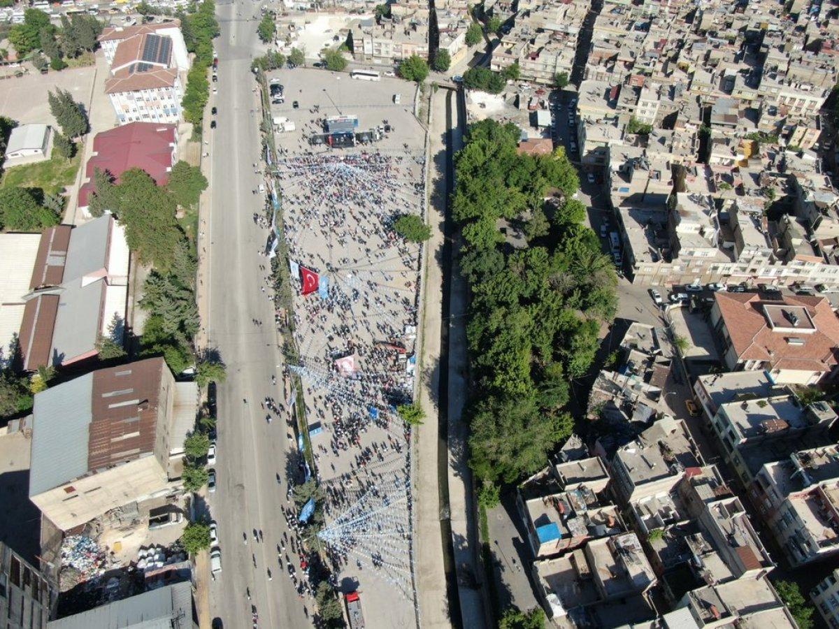 Deva Partisi'nin Gaziantep mitingi boş kaldı