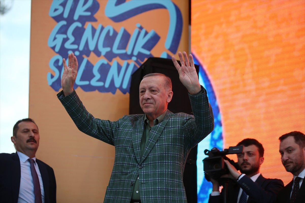 Cumhurbaşkanı Erdoğan AK Parti’nin Gençlik Şöleni'nde