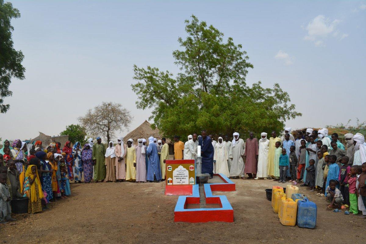 İHH, Şirin Ebu Akile adına Çad’da su kuyusu açtı