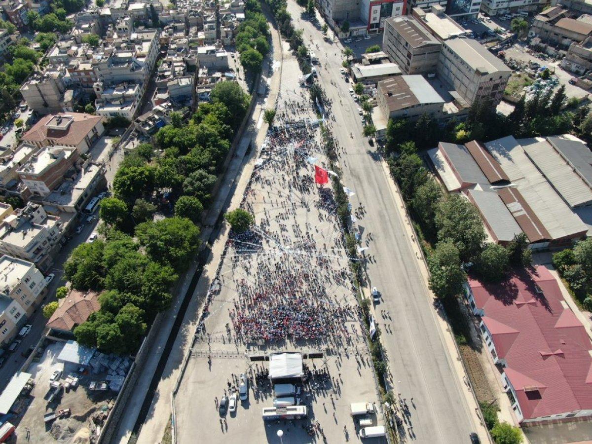 Deva Partisi'nin Gaziantep mitingi boş kaldı