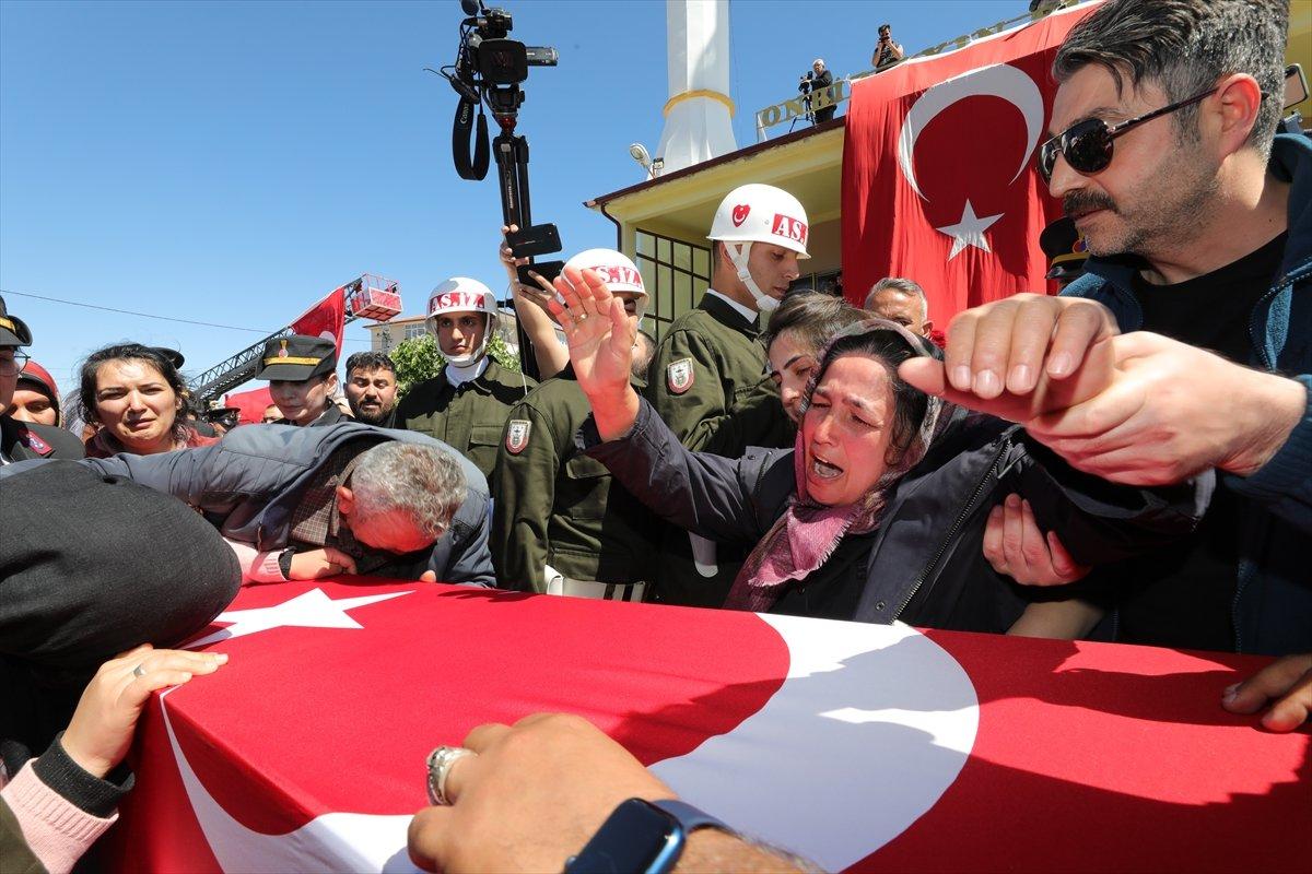 Şehit Tunahan Erbaşı’na Aksaray’da son veda