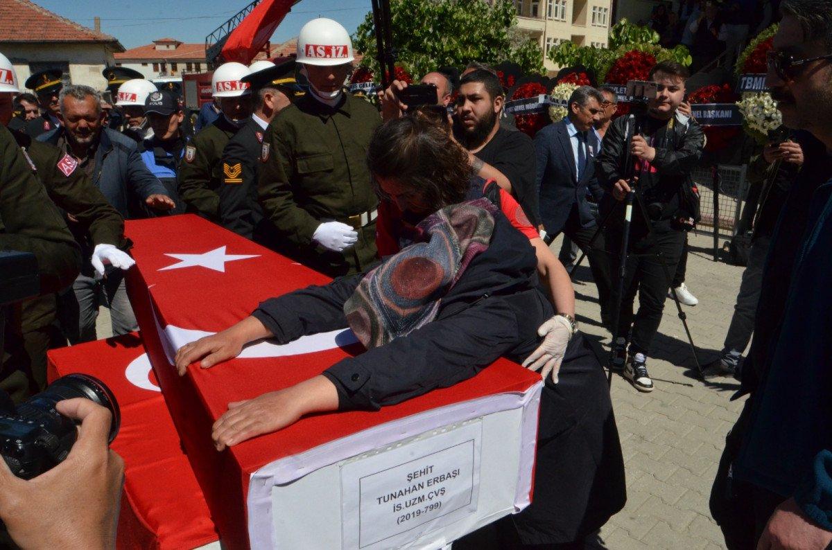Şehit Tunahan Erbaşı’na Aksaray’da son veda
