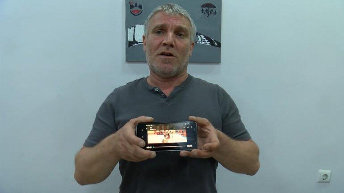 Diyarbakır’da antrenöründen tokat yiyen sporcu konuştu