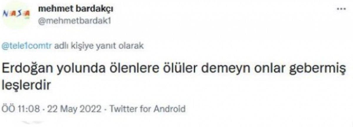 AK Parti'nin Gençlik Şöleni dönüşünde hayatını kaybedenlere nefret mesajları