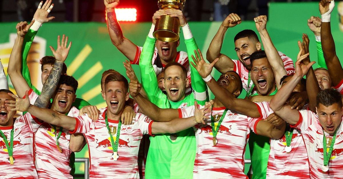 Almanya Kupası'nın sahibi Leipzig