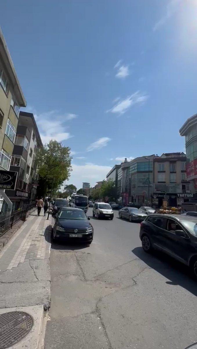 Üsküdar'da tehlike saçan bina