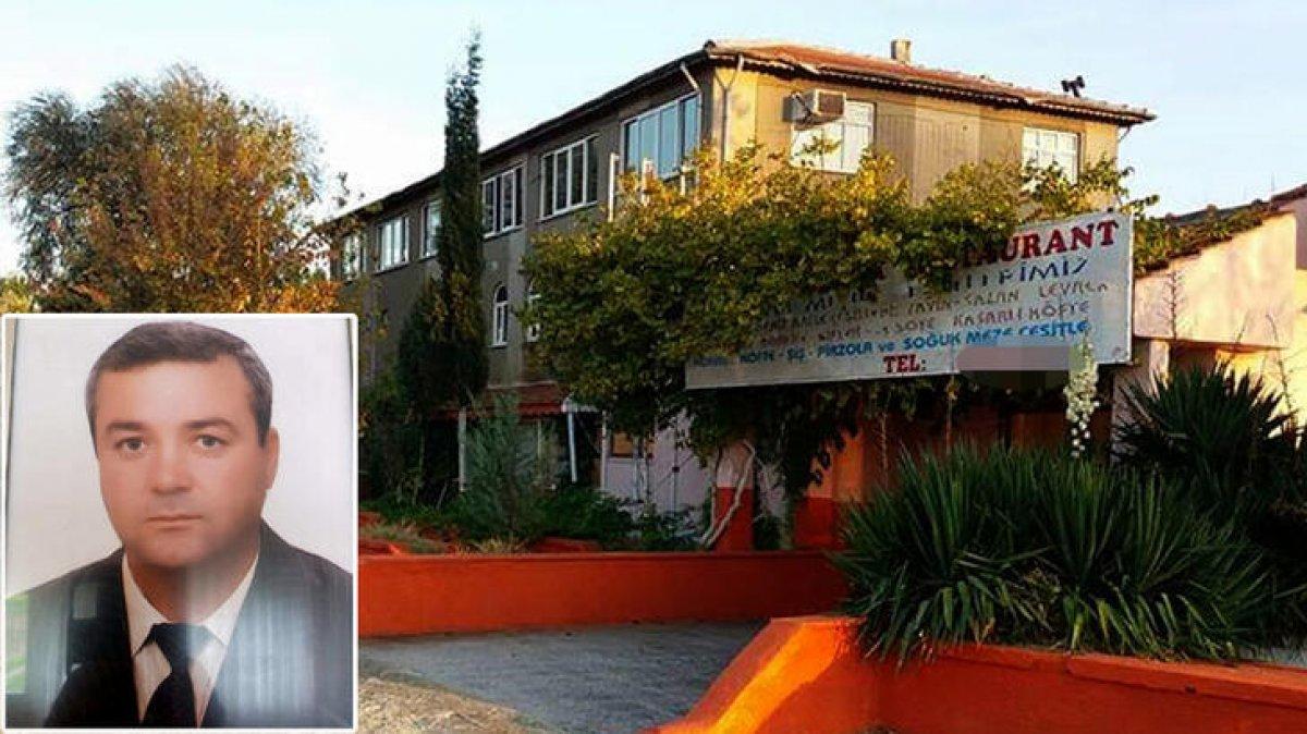 Edirne'deki restoranında kavga çıkan patron hayatını kaybetti