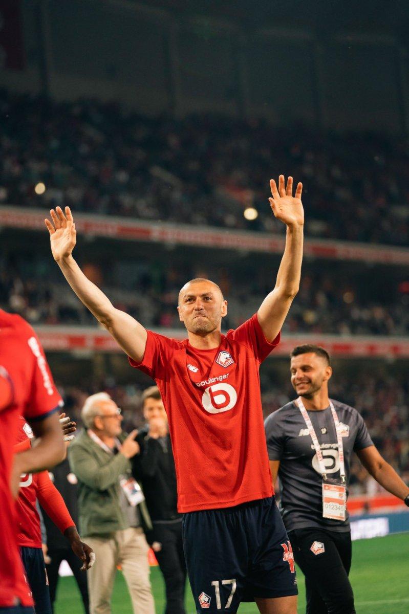 Burak Yılmaz Lille'e veda etti